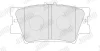 Гальмівні колодки зад. Camry/Rav4/Avalon/ES/HS 05-18 Jurid/Bendix 574211J (фото 1)