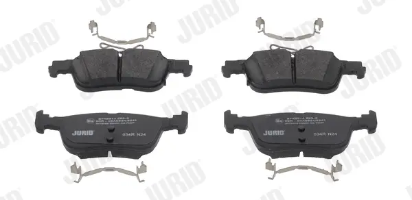 JURID - Гальмівні колодки до дисків Jurid/Bendix 574231J (фото 1)