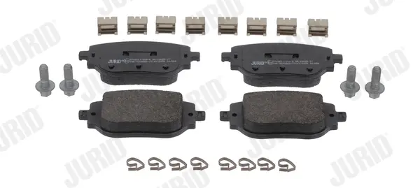 JURID - Гальмівні колодки до дисків Jurid/Bendix 574255J (фото 1)