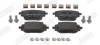 JURID - Гальмівні колодки до дисків Jurid/Bendix 574255J (фото 1)