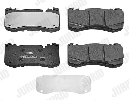 JURID - Гальмівні колодки до дисків Jurid/Bendix 574293J (фото 1)