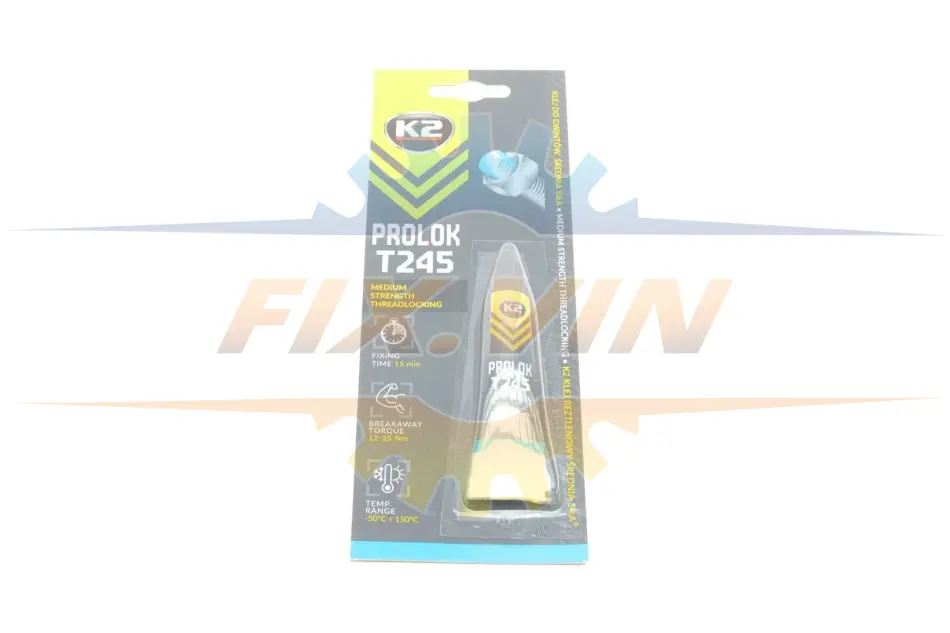 Клей (фіксатор) різьбових з\'єднань / BOND PROLOK W243 MEDIUM STRENGTH 6ML K2 B150 (фото 1)