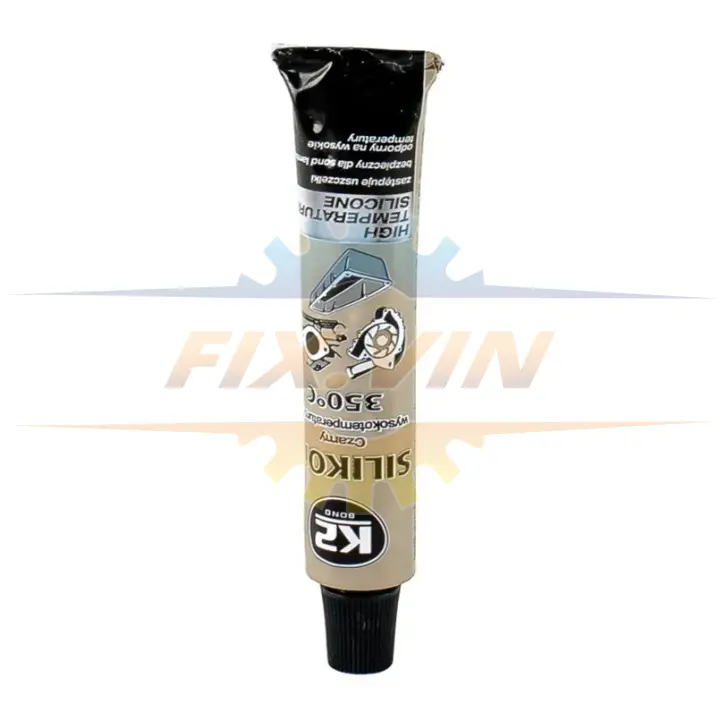 Силікон герметик (чорний) SIL BLACK (BLACK SILICON +350) 21г K2 B205N (фото 1)