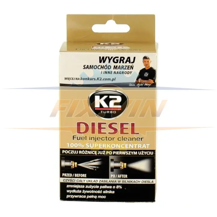 Очисник дизельних форсунок TURBO DIESEL, 50 мл K2 ET3122 (фото 1)
