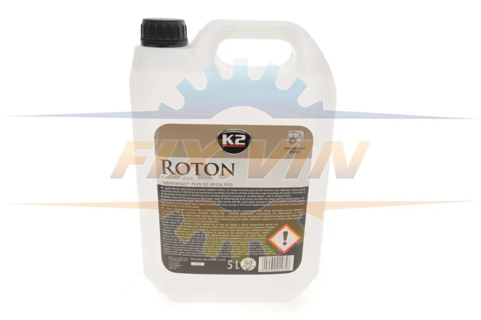 Средство для очистки дисков Roton Bleeding Wheel Cleaner (5L) K2 G165 (фото 1)
