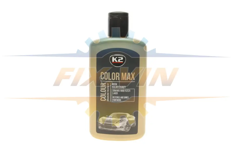 Віск автомобільний Color MAX (250 ml) Чорний K2 K020CAN (фото 1)
