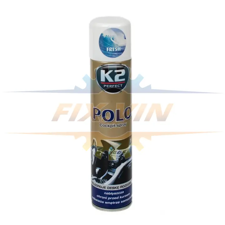 Поліроль для торпедо "фреш"/ PERFECT POLO COCKPIT SPRAY 300ML FRESH K2 K403FR (фото 1)