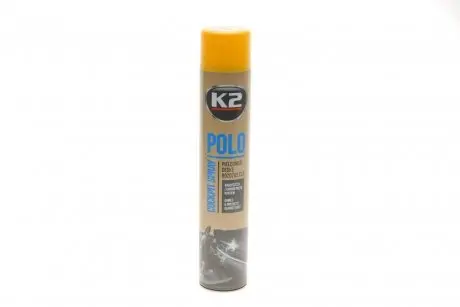 Поліроль для торпедо "персик" / PERFECT POLO COCKPIT SPRAY 750ML PEACH K2 K407BR0