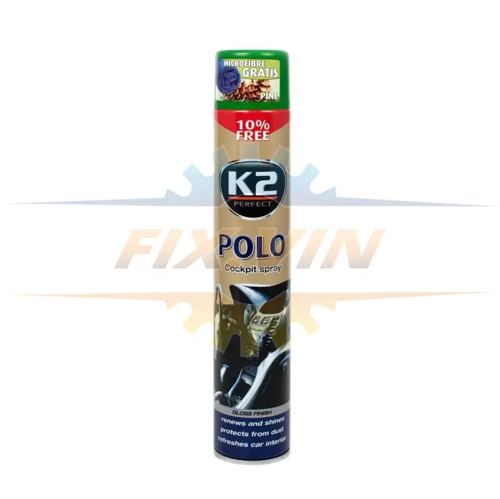 POLO COCKPIT 750ml Поліроль д/панелі (сосна) х12 K2 K407SO0 (фото 1)