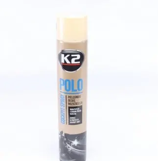 Поліроль для торпедо "ваніль" / PERFECT POLO COCKPIT SPRAY 750ML VANILLA K2 K407WA1