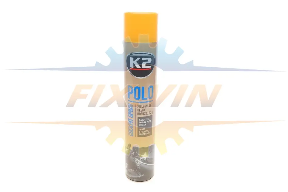 Поліроль для торпедо "вишня" / PERFECT POLO COCKPIT SPRAY 750ML CHERRY K2 K407WI1 (фото 1)