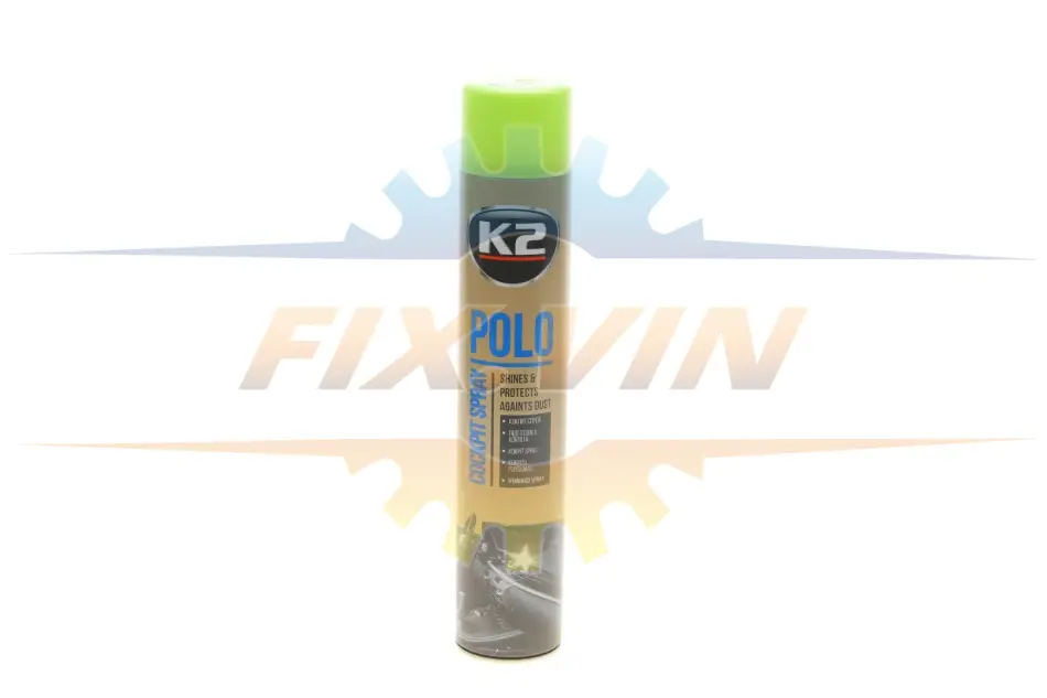 Поліроль для торпедо "зелене яблуко" / PERFECT POLO COCKPIT SPRAY 750ML GREEN APPLE K2 K407ZJ1 (фото 1)