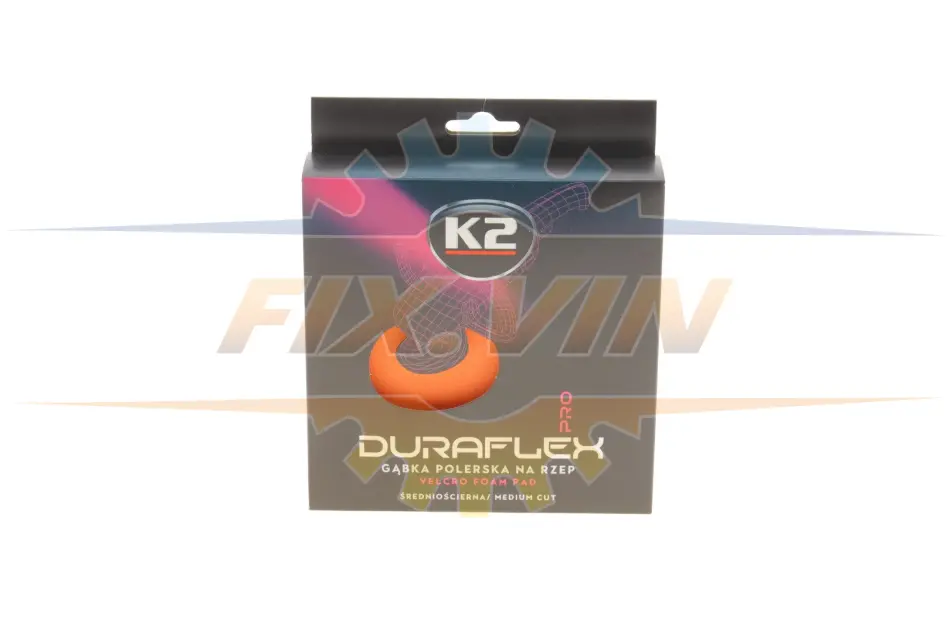 Губка автомобільна для нанесення воску і поліровки Duraflex Velcro Foam Pad Cuttung (150x25mm) K2 L612 (фото 1)