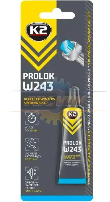Фіксатор різьбових з\'єднань K2 MR K20064 (фото 1)