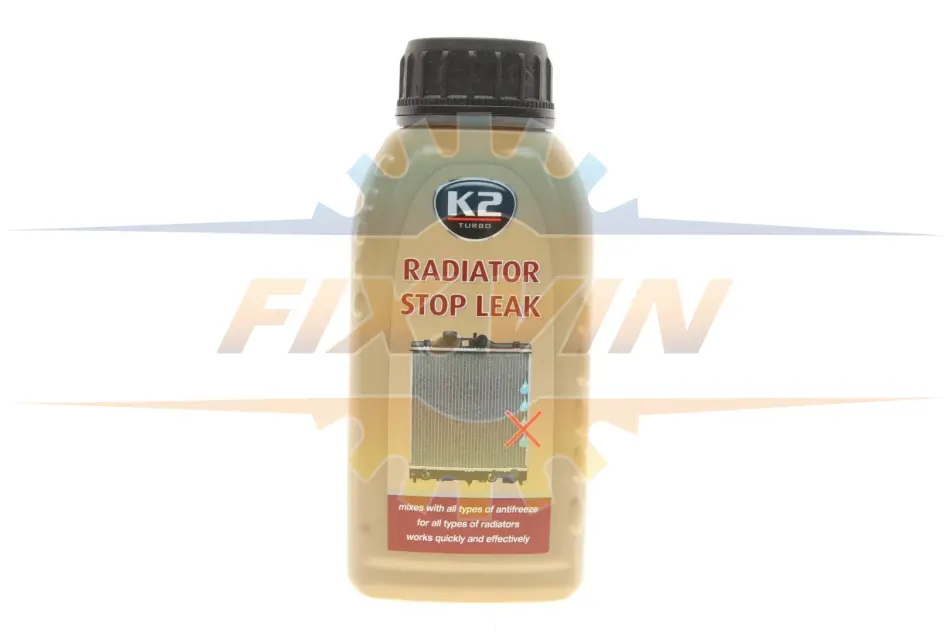 Герметик для радіатора (рідкий) / TURBO RADIATOR STOP LEAK 250G K2 T2331 (фото 1)