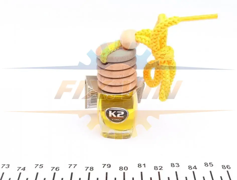 Автомобільний ароматизатор (освіжувач) повітря "лимон" / VINCI VENTO SOLO REFILL LEMON 8ML K2 V408 (фото 1)