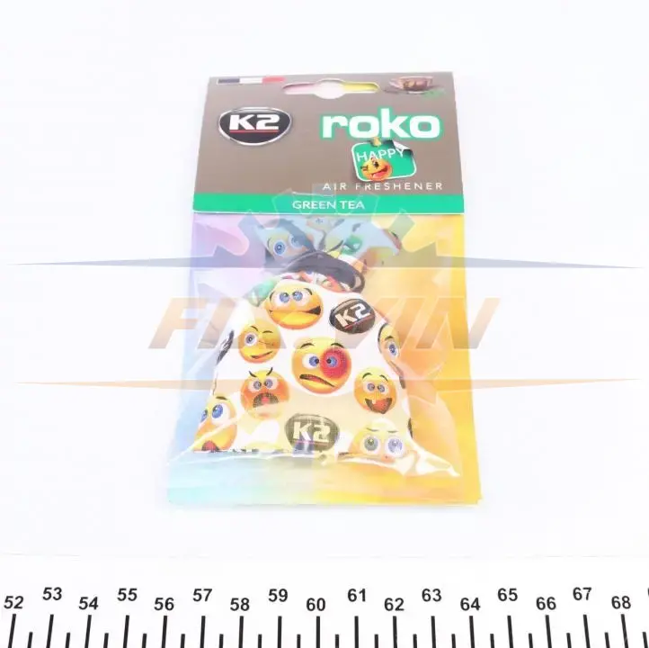 Автомобільний ароматизатор (освіжувач) повітря "зелений чай" / VINCI ROKO HAPPY GREEN TEA 25G K2 V822H (фото 1)