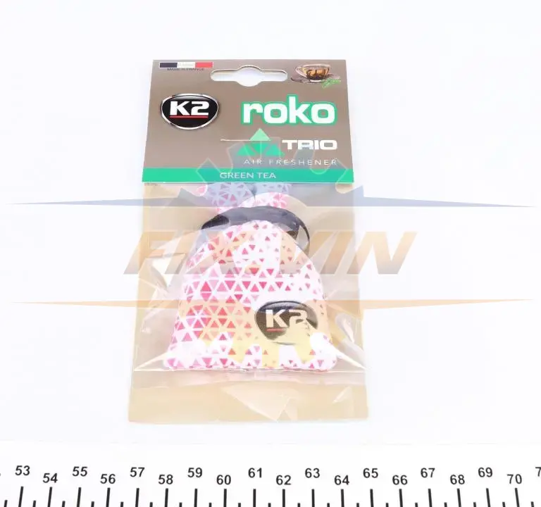 Освіжувач повітря салону Vinci Roko Trio Green Tea (25г) K2 V822T (фото 1)
