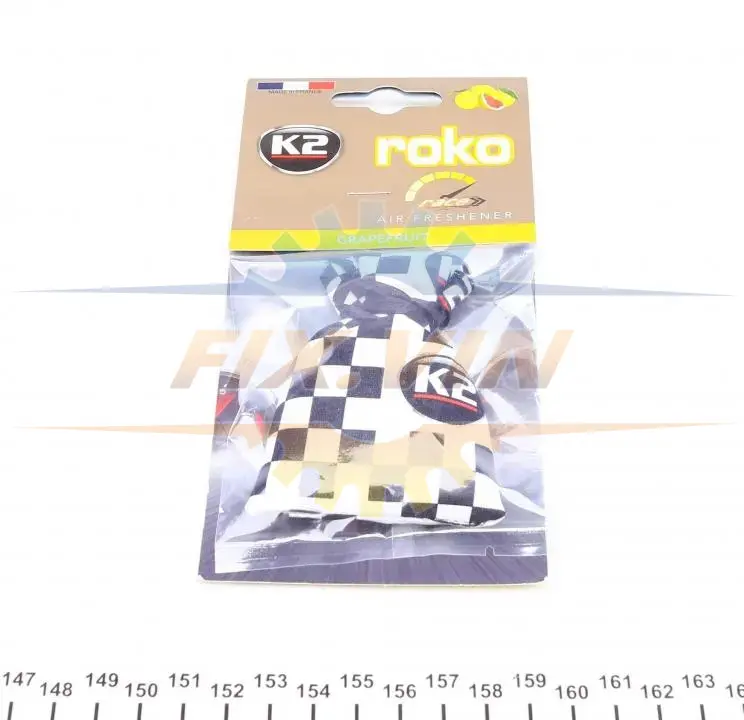 Автомобільний ароматизатор (освіжувач) повітря "грейпфрут" / VINCI ROKO RACE GRAPEFRUIT 25G K2 V824R (фото 1)
