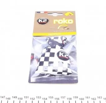 Автомобільний ароматизатор (освіжувач) повітря "грейпфрут" / VINCI ROKO RACE GRAPEFRUIT 25G K2 V824R