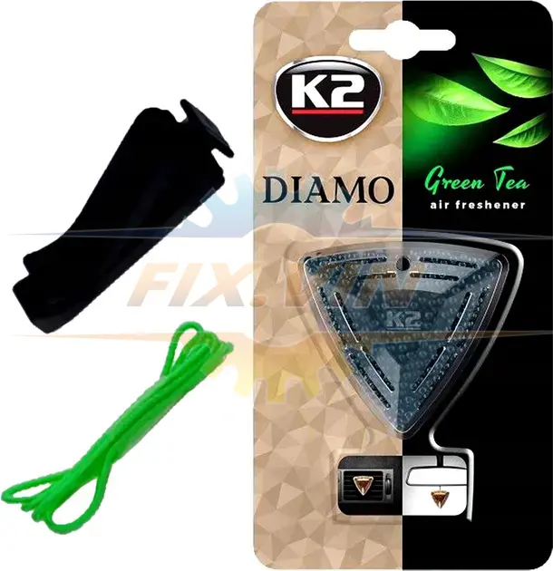 Автомобільний ароматизатор (освіжувач) повітря "зелений чай"/ DIAMO GREEN TEA 15G K2 V88ZHE (фото 1)
