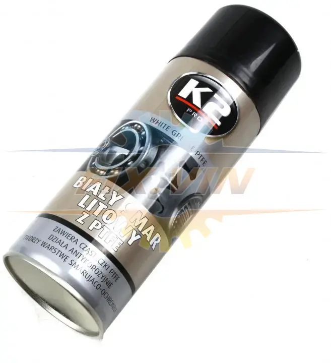 Засіб для змазки деталей White Grease PTFE (400ml) K2 W121 (фото 1)