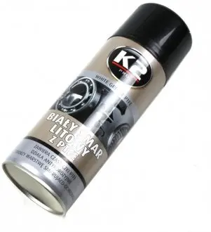 Засіб для змазки деталей White Grease PTFE (400ml) K2 W121