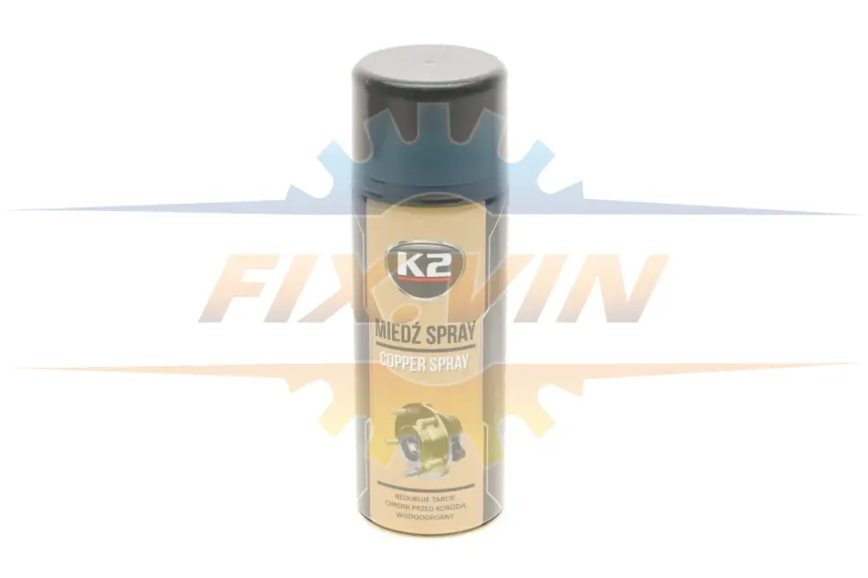 Засіб для змащення (мідна змазка) / PRO COPPER SPRAY 400ML K2 W122 (фото 1)