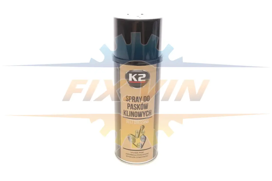 Засіб для змащення клинових ременів / PRO BELT DRESSING 400ML K2 W126 (фото 1)