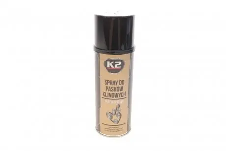 Засіб для змащення клинових ременів / PRO BELT DRESSING 400ML K2 W126