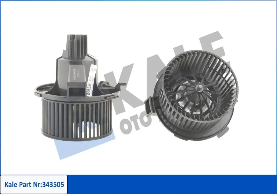 Електровентилятор обігрівача Opel Zafira B Blower KALE OTO RADYATOR Kale 343505 (фото 1)