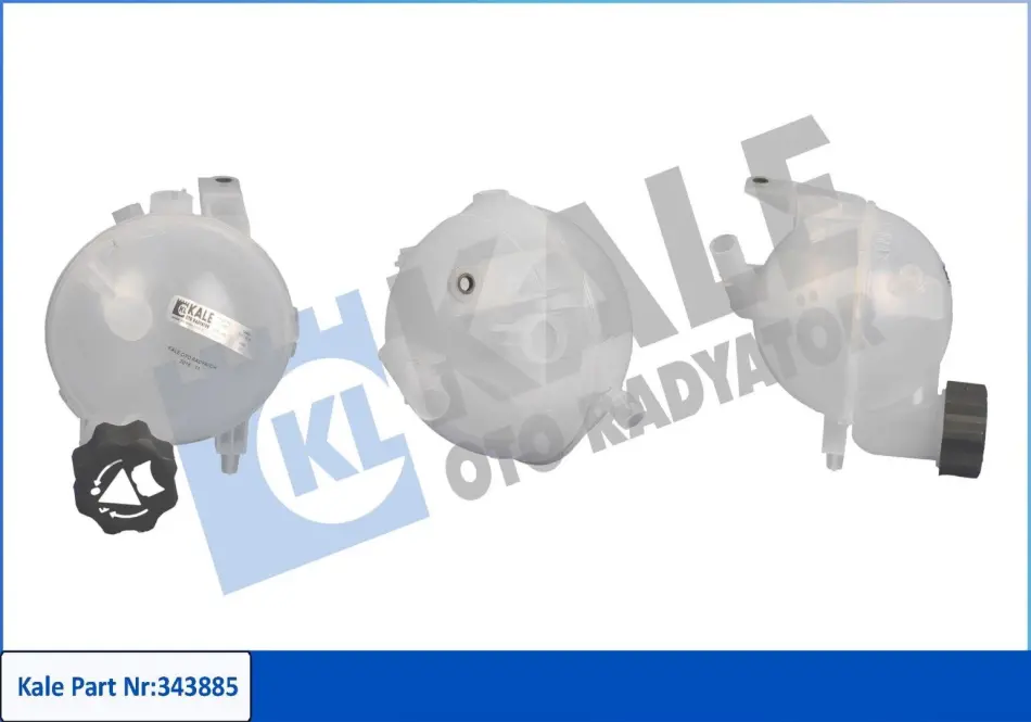 Бачок розширювальний Citroen C4 I - Peugeot 307, 307 Cc, 307 Sw Expansion Tank KALE OTO RADYATOR Kale 343885 (фото 1)