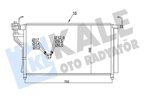 Конденсатор hy h1 08- Kale 345450