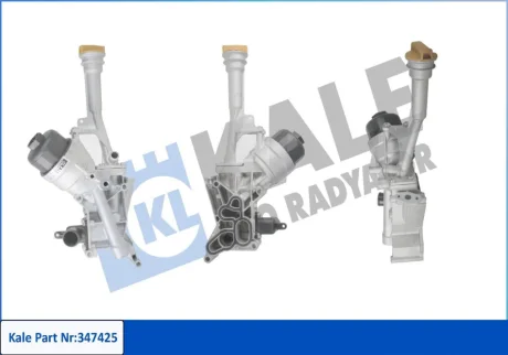 FIAT Оливний радіатор (з корпусом) 500 1.3 09-, DOBLO 1.3, 1.4 10-, LANCIA, OPEL, VAUXHALL Kale 347425