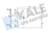 Радіатор кондиціонера (560x454x16) Renault Trafic II/Opel Vivaro/Nissan Primastar (06-) 2.0 dCi OTO RADYATOR Kale 350670 (фото 1)