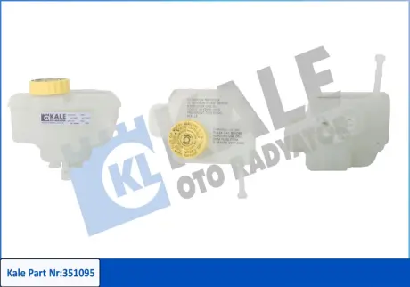 Бачок гальмівної рідини Audi A3, Seat Altea, Altea Xl, Leon, Toleda III KALE OTO RADYATOR Kale 351095