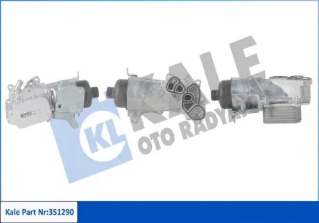 CITROEN Масляный радиатор Berlingo,C3 II,C4 II,Grand Picasso,Mitsubishi,Peugeot 207/208/308,Partner 1.6 HDI 08- Kale 351290