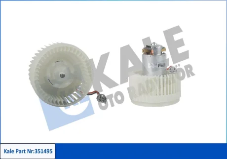 Вентилятор отопителя салона Volvo S80 (98-), V70 (99-), XC70 (97-), XC90 (02-), Kale 351495