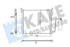 OPEL Радиатор кондиционера Signum,Vectra C 2.8/3.0CDTi/3.2 V6 03- Kale 353205 (фото 1)