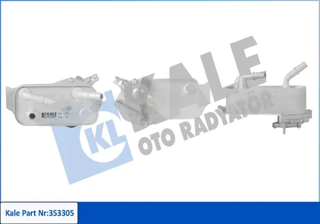BMW Масляный радиатор 1 E81/87,3 E90,X1 E84 Kale 353305