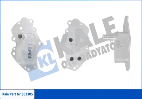 OPEL Масляный радиатор Astra J,K,Insignia,Meriva,Mokka,Zafira Tourer Kale 353385