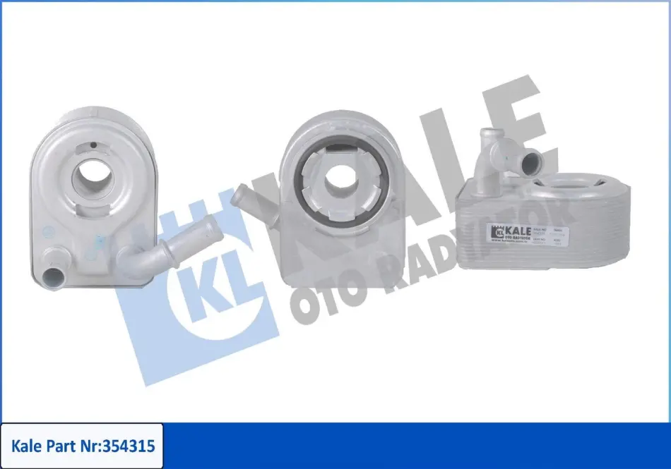 Радіатор масляний Ford B-Max, C-Max, C-Max Ii, Grand C-Max, Ecosport KALE OTO RADYATOR Kale 354315 (фото 1)