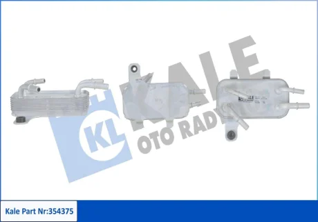 LANDROVER Масляный радиатор Defender,Discovery III,IV,Range Rover III,Sport 2.7TD/3.6d 02- Kale 354375