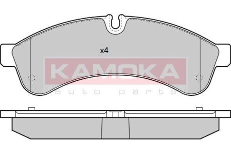 Гальмiвнi колодки дисковi IVECO DAILY IV/V 06- KAMOKA JQ101276