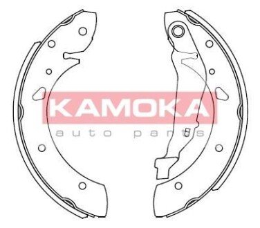 Гальмiвнi колодки барабаннi TOYOTA AVENSIS(T22) 97-03 KAMOKA JQ202026