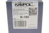 Комплект гальмівних колодок KAMPOL K-186 (фото 4)