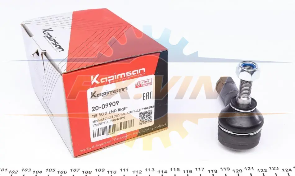 Наконечник тяги рульової (R) Renault Kangoo 97- KAPIMSAN 20-09909 (фото 1)