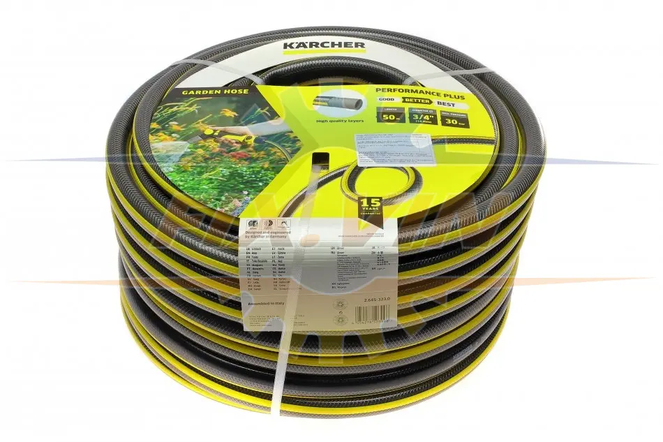 Шланг для поливу Performance Plus 3/4" 50м (-20°- +60°) KARCHER 2.645-323.0 (фото 1)