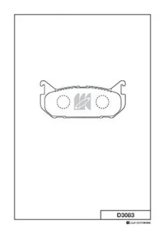Колодки дискового тормоза KASHIYAMA D3083