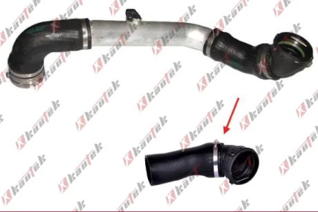 KAUTEK патрубок турбіни BMW E60 530d Kautek BMTH023